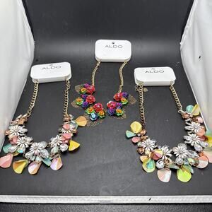 Aldo Fashion Necklaces Lot Of 3